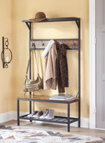 Load image into Gallery viewer, Bevinfield Hall Tree with Storage Bench
